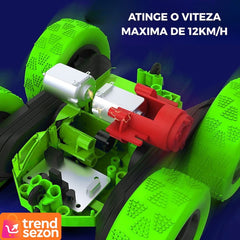 Mașină Acrobatică cu Telecomandă 2.4GHz — Distracție fără Limite! 🚗💨