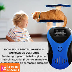 Dispozitiv Anti-Daunatori cu Ultrasunete și LED — Ecologic și Sigur 🐭💚