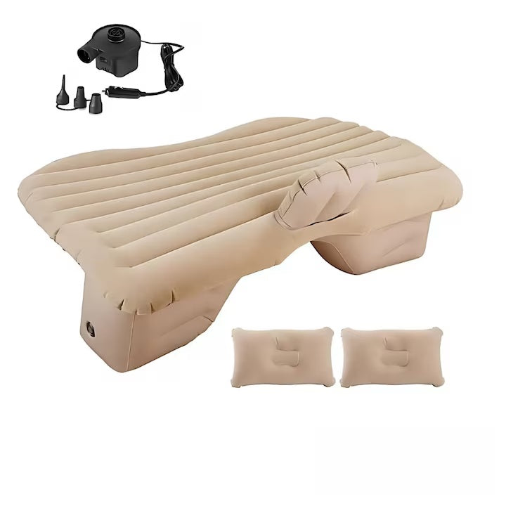 Saltea Gonflabilă Auto cu Perne Ergonomice — Confort Maxim în Călătorii 🚗💤