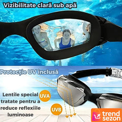 Set Înot cu Ochelari UV și Dopuri Urechi — Experiență Completa în Apă 🌊🏊♂️