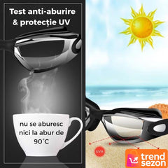Set Înot cu Ochelari UV și Dopuri Urechi — Experiență Completa în Apă 🌊🏊♂️