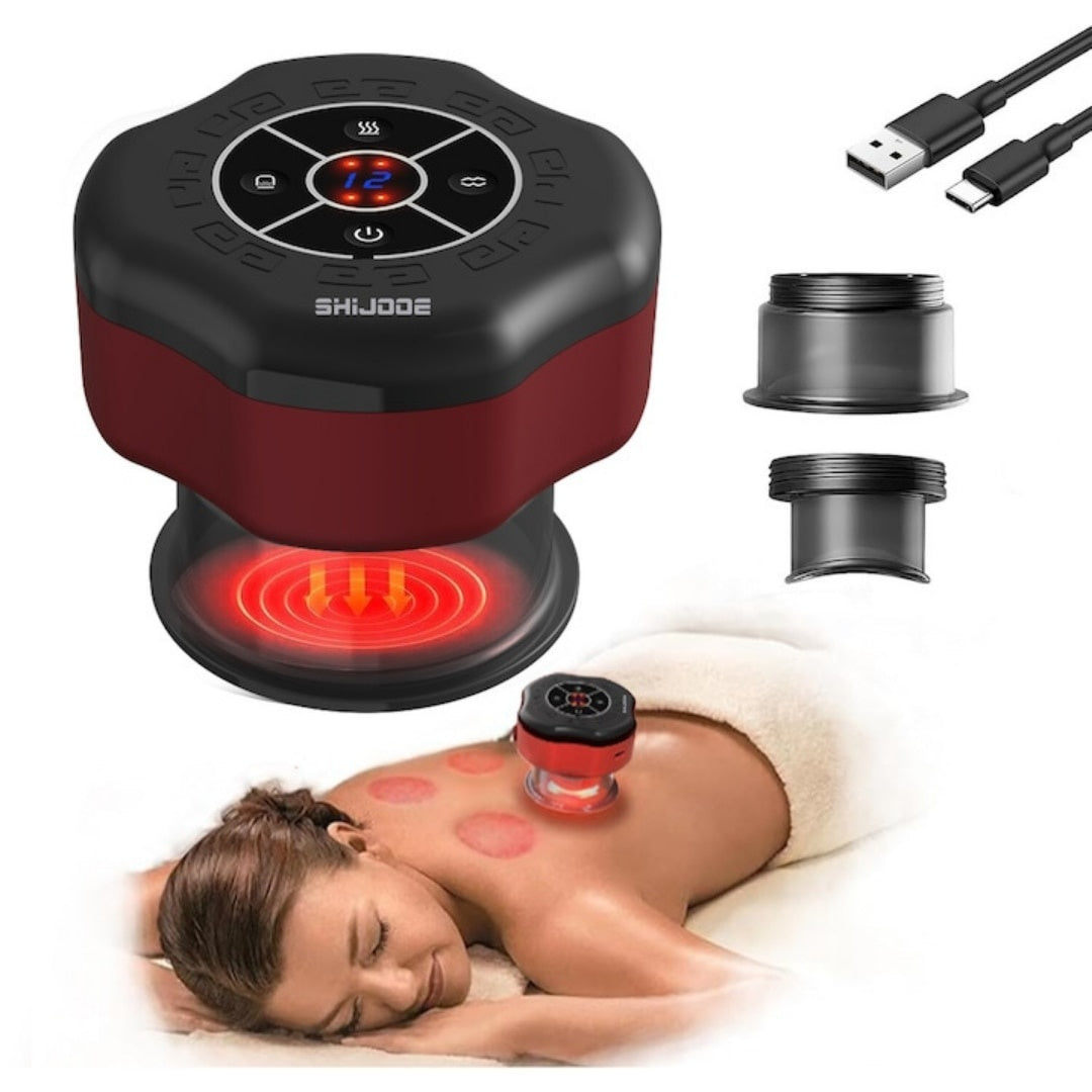 Aparat de Masaj Electric cu Ventuză — Relaxare și Tonifiere Avansată 💆♀️✨