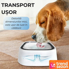 Bol Hidratare Antistropire 1.5 L pentru Câini și Pisici — Design Modern 🐾💧