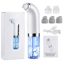 Aparat Curățare Facială Profesional cu Micro-Bule — Piele Revitalizată Instant ✨💧