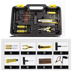 Compresor Auto 12V cu 2 Cilindri și Kit de Unelte — Umflă Rapid! 🚗💨