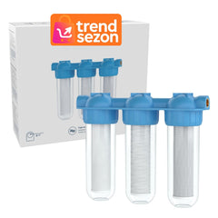 Sistem Filtrare Apă Triplu cu Carbon Activ și Bumbac — Apă Pură pentru Tine! 💧✨
