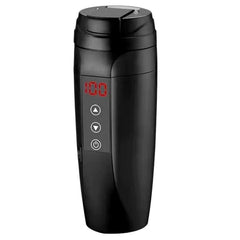 Cana Termos Inteligent cu Afisaj Digital - Cafea la Temperatura Ideală ☕✨