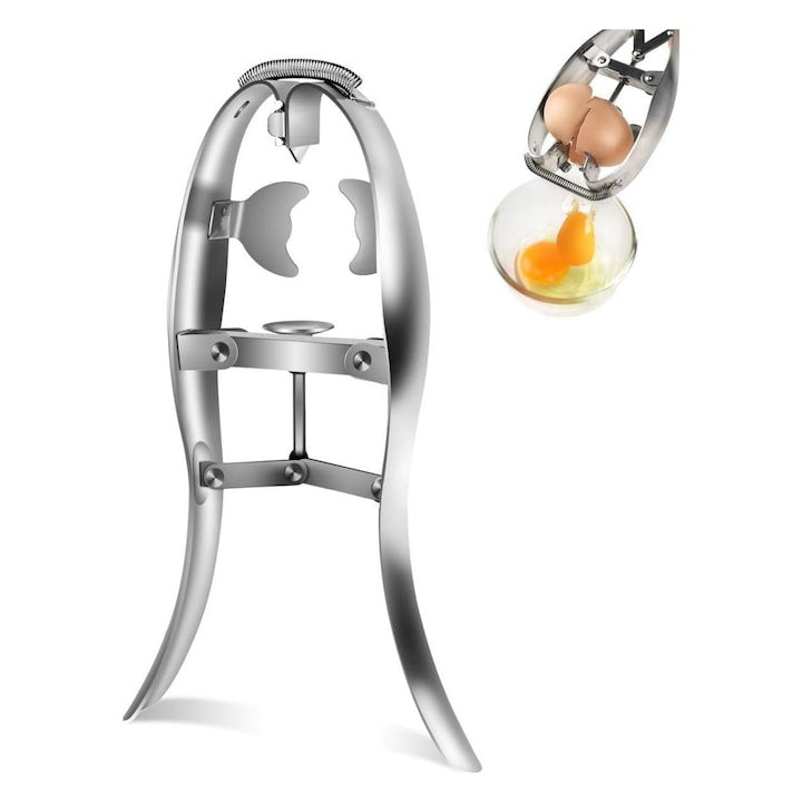 Deschizator de Oua din Otel Inoxidabil — Taiere Rapidă și Preciză 🍳✨