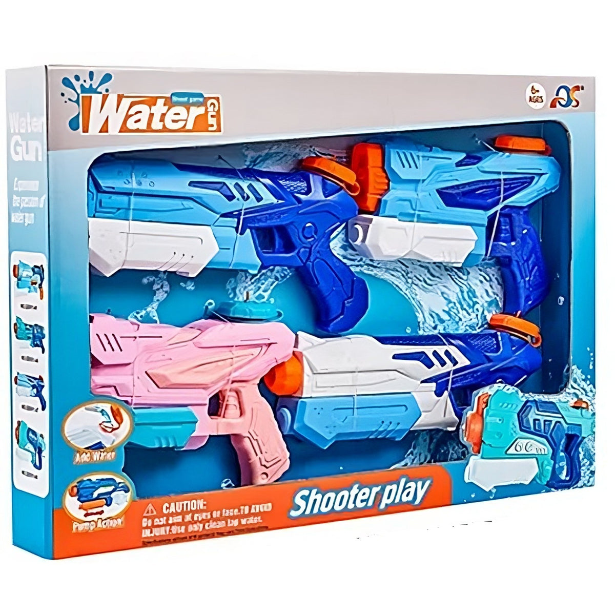 Set Distractiv cu 4 Pistoale cu Apă — Răcorește-ți Vara! 💦🚀