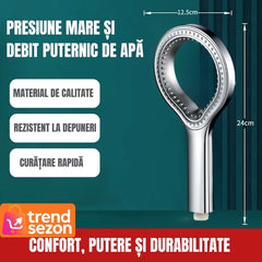Cap de Duș Versatil cu Jet Reglabil — Experiență de Dus Personalizată 💦✨