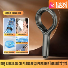 Cap de Duș Reglabil cu Design Modern — Experiență Personalizată 🛁✨