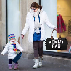 Geantă pentru Mame cu 2 Gentuțe Incluse — Perfectă pentru Maternitate 👜✨