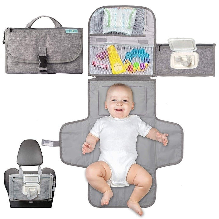 Saltea Impermeabilă pentru Schimbat Scutece 80x100 cm — Confort și Igienă pentru Bebeluși 🌼🍼