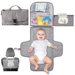 Saltea Impermeabilă pentru Schimbat Scutece 80x100 cm — Confort și Igienă pentru Bebeluși 🌼🍼