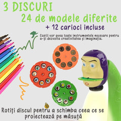 Masa de Desen Interactivă cu Proiector Hologramă — Distracție și Învățare 🎨✨