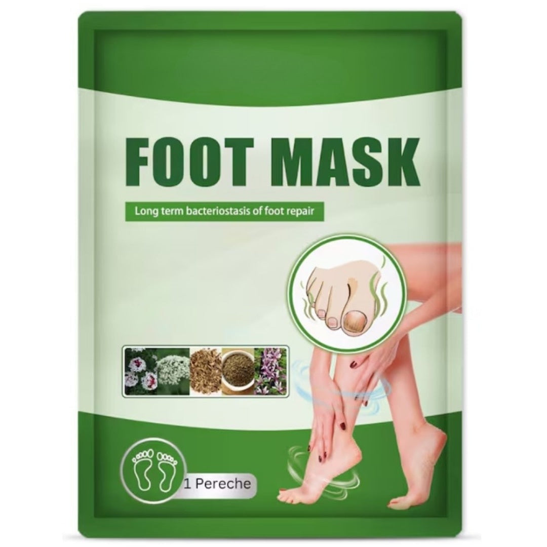 Sosete cu Mască Exfoliantă pentru Picioare — Hidratare Intensă ✨👣