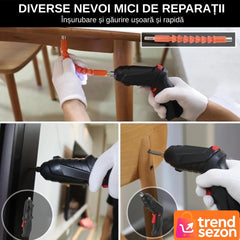 Șurubelniță Electrică Portabilă cu Acumulator USB — Versatilitate și Precizie 🔧⚡