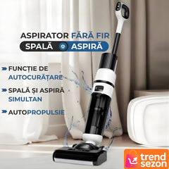Aspirator Vertical cu Spalare și Autocurățare — Putere 12000Pa 🚀💧