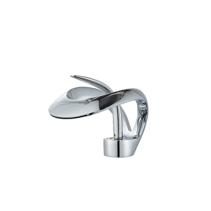 Baterie Chiuvetă Baie Tip Cascadă Cromată 15 cm — Elegantă și Ecologică 🚿✨