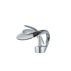 Baterie Chiuvetă Baie Tip Cascadă Cromată 15 cm — Elegantă și Ecologică 🚿✨