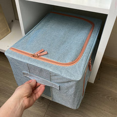 Cutie Depozitare Pliabilă 24L din Material Textil — Organizare Eficientă 🧺✨
