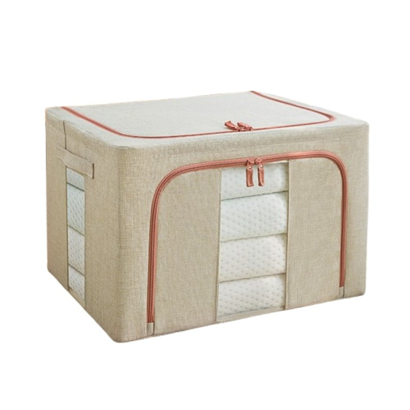 Cutie Depozitare Pliabilă din Material Textil 66L — Spațiu Organizat cu Stil 🧺✨