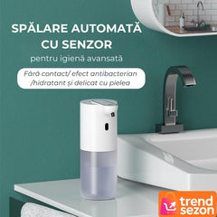 Dozator Automat pentru Săpun Spumă cu Senzor Infraroșu — Igienă Modernă 🤲✨