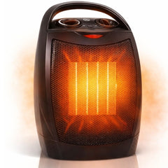 Aerotermă Electrică Portabilă 1500W cu Ceramica PTC — Căldură Instantanee pentru Camere de Până la 15 mp 🔥🌟
