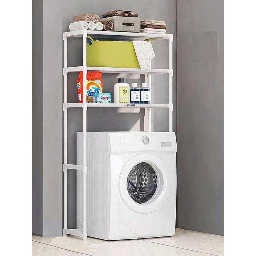 Raft Modular cu 3 Polite pentru Spații Mici — Organizare Inteligentă 🛁✨