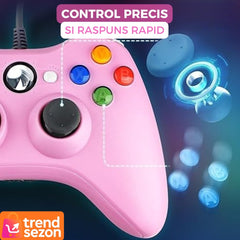 Controller Dual Shock pentru PC și Xbox 360 — Confort și Precizie 🎮✨