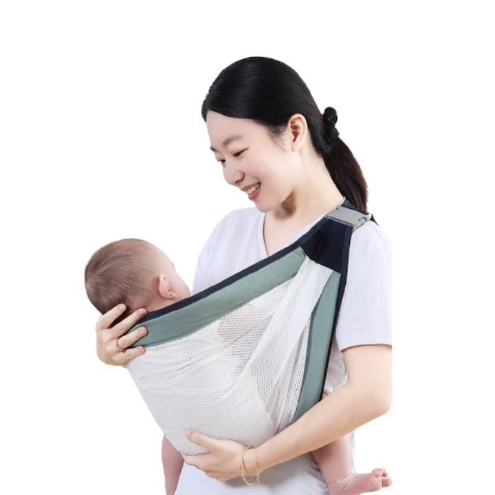 Marsupiu Ergonomic pentru Bebeluși cu Plasă Respirabilă — Confort Maxim! 🌟👶