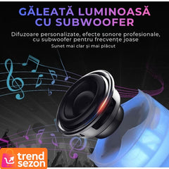 Frapieră Inteligentă cu Boxă Bluetooth & LED-uri RGB — Distracție Garantată! 🍹🎶