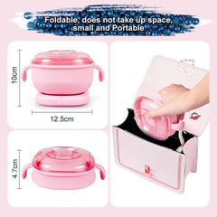 Încălzitor Ceară Multifuncțional cu Capacitate de 400ml — Epilare Ușoară și Rapidă 🌸✨
