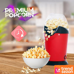 Aparat de Preparat Popcorn cu Aer Cald 1200W - Snack Sănătos Acasă 🍿🎉