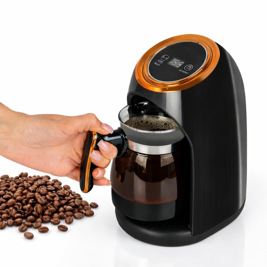 Cafetieră Electrică Tip Ibric 600W cu Display LCD — Gust Autentic și Rapid ☕✨