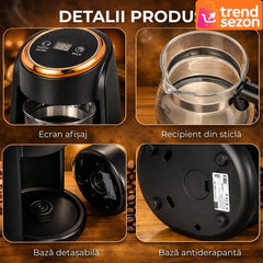 Cafetieră Electrică Tip Ibric 600W cu Display LCD — Gust Autentic și Rapid ☕✨