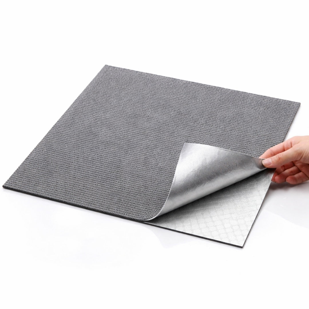 Mocheta Autoadezivă 60x60 cm Gri Modern — Confort pe Scări și în Cameră 🏡✨