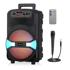 Boxă Portabilă cu Microfon și Telecomandă — Muzică și Distracție Instantanee! 🎤🎶
