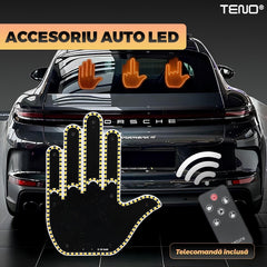 Semn LED Auto cu Telecomandă — Iluminare Strălucitoare și Versatilitate 🚦✨