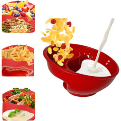 Bol Cereale 3 în 1 cu Separator — Perfect pentru Mic Dejun 🍓🥣