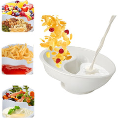 Bol Cereale Multifuncțional 3 în 1 cu Separator — Perfect pentru Mic Dejun! 🥣🥳