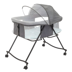 Pătuț Pliabil pentru Bebe cu Roti Retractabile — Confort și Siguranță 🌟🛌