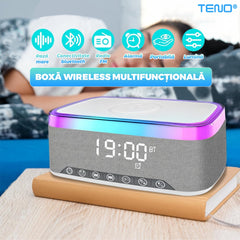 Boxă Portabilă Multifuncțională 3 în 1 cu Bluetooth 5.3 — Sunet de Calitate Superioră 🎶🔋