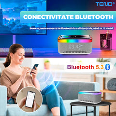 Boxă Portabilă Multifuncțională 3 în 1 cu Bluetooth 5.3 — Sunet de Calitate Superioră 🎶🔋