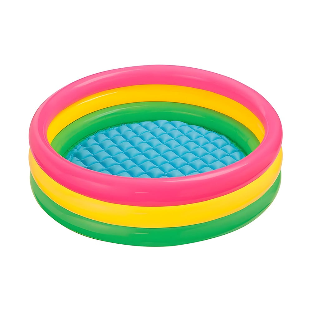 Piscină Gonflabilă Multicoloră pentru Copii 90x23 cm — Distracție și Siguranță 🏖️🌈