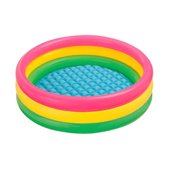 Piscină Gonflabilă Multicoloră pentru Copii 90x23 cm — Distracție și Siguranță 🏖️🌈