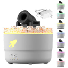 Difuzor Aromaterapie cu Control Tactil și 7 Culori LED — Umidificare Silențioasă 🌈💧