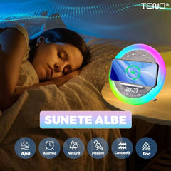 Boxă Portabilă Multifuncțională LED RGB — Sunet de Calitate și Distracție! 🎶✨