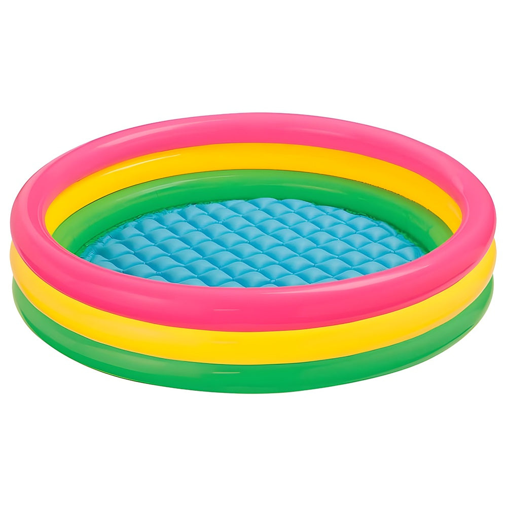 Piscină Gonflabilă Colorată pentru Copii 130x35 cm — Distracție Acvatică Garantată! 🌊🌈