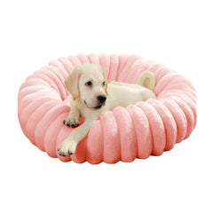 Culcuș Moale pentru Pisici și Câini, Roz Drăgălaș, 40 cm — Confort Maxim! 🐾💖